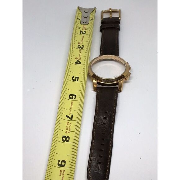 Authentic Fossil Watch Band Bracelet Links Case Use Parts Used 18mm V823 - Picture 1 of 8